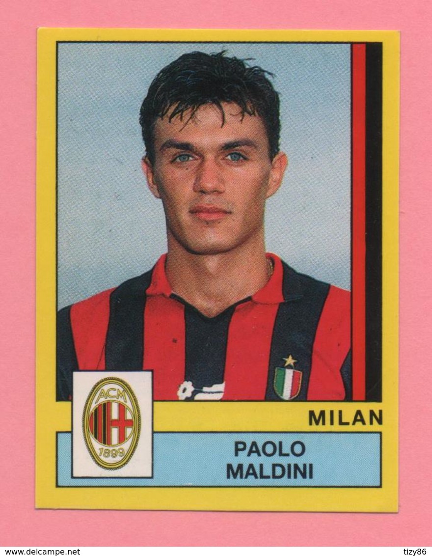 Figurina Panini 1988-89 - Milan - Paolo Maldini - Trading Cards