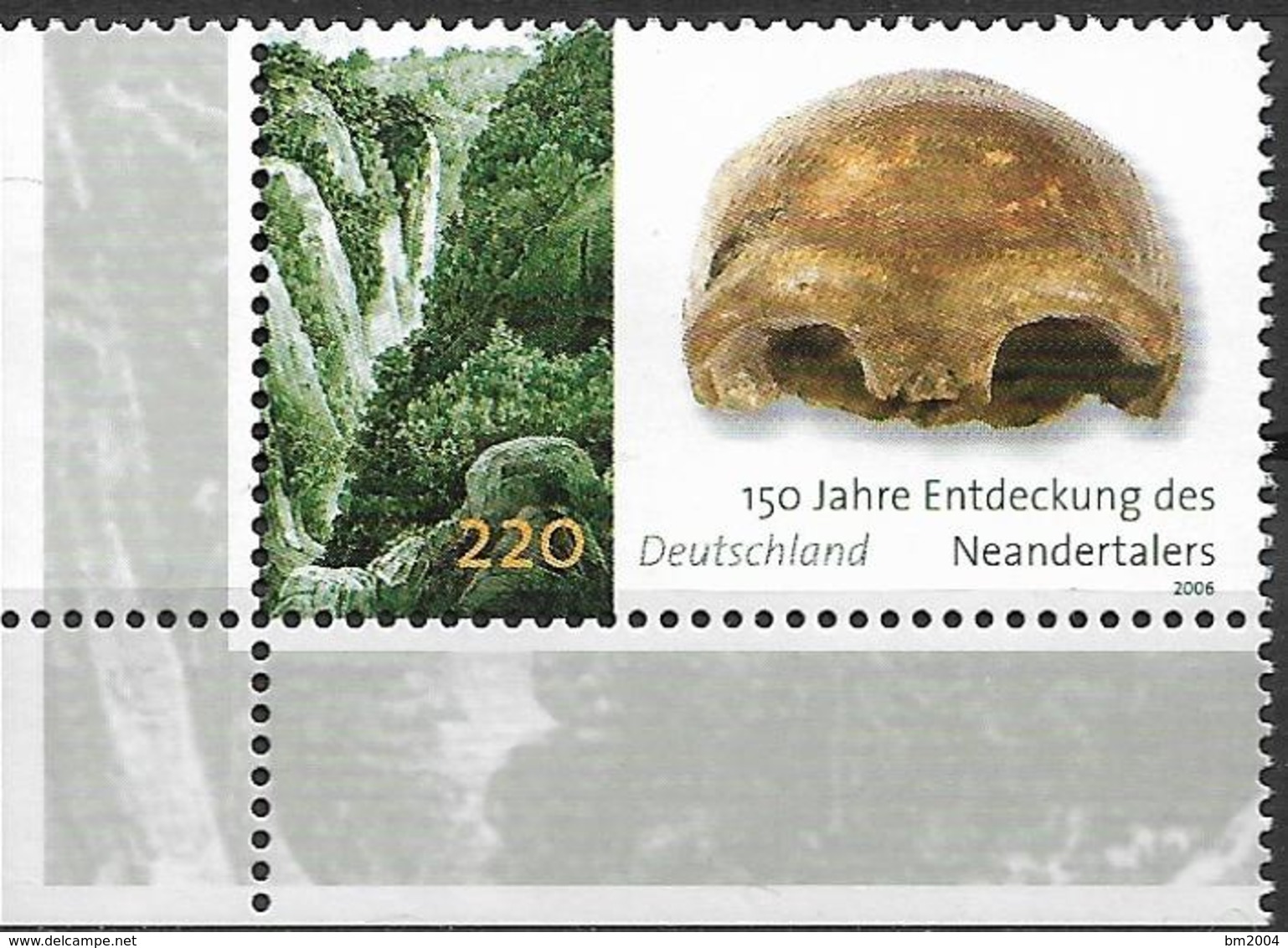 2006 Allem. Fed. Deutschland Germany Mi. 2553**MNH EUL 150. Jahrestag Der Entdeckung Des Neandertalers - Neufs