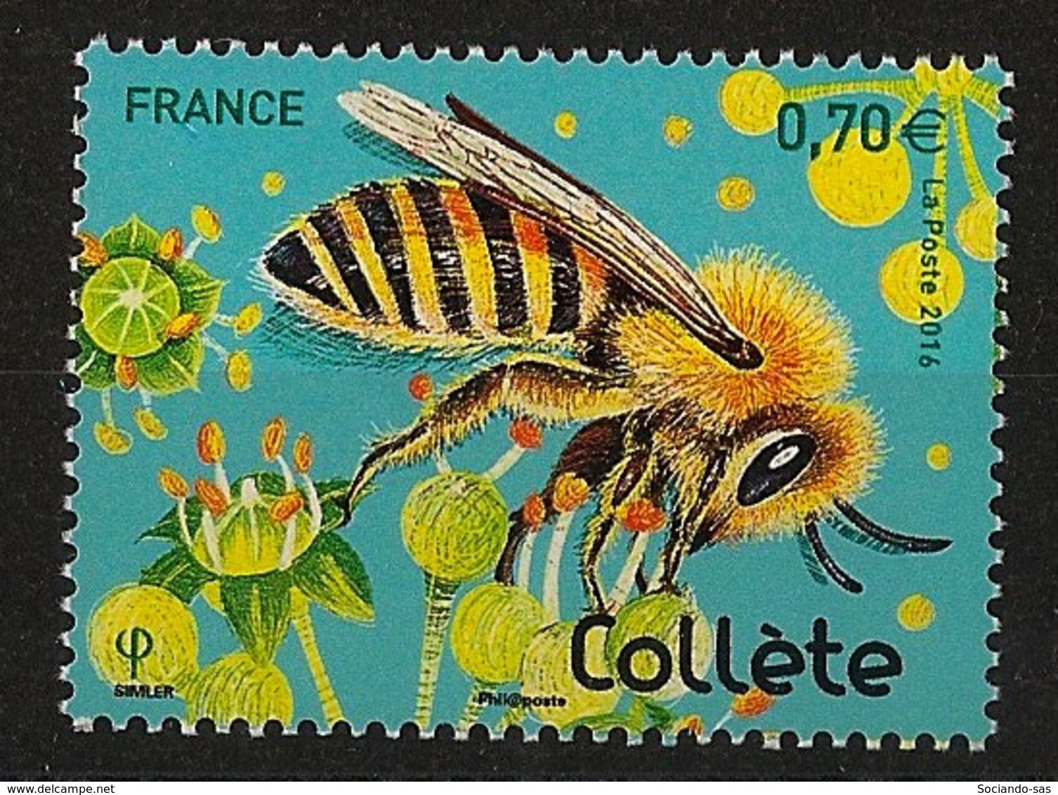 France - 2016 - N°Yv. 5051 - Abeille - Neuf Luxe ** / MNH / Postfrisch - Honingbijen