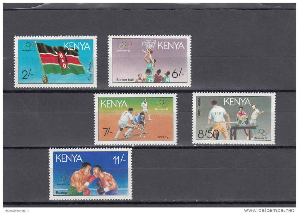 Kenia Nº 529 Al 533 - Kenia (1963-...)