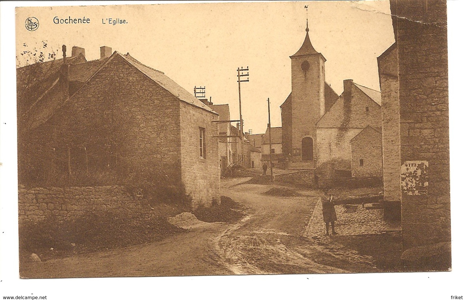 - 1860 -    GOCHENEE  L Eglise - Doische