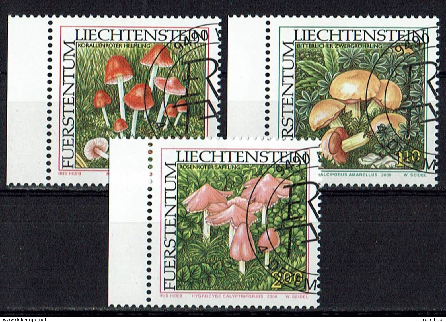 Liechtenstein 2000 // Mi. 1252/1254 O - Gebraucht