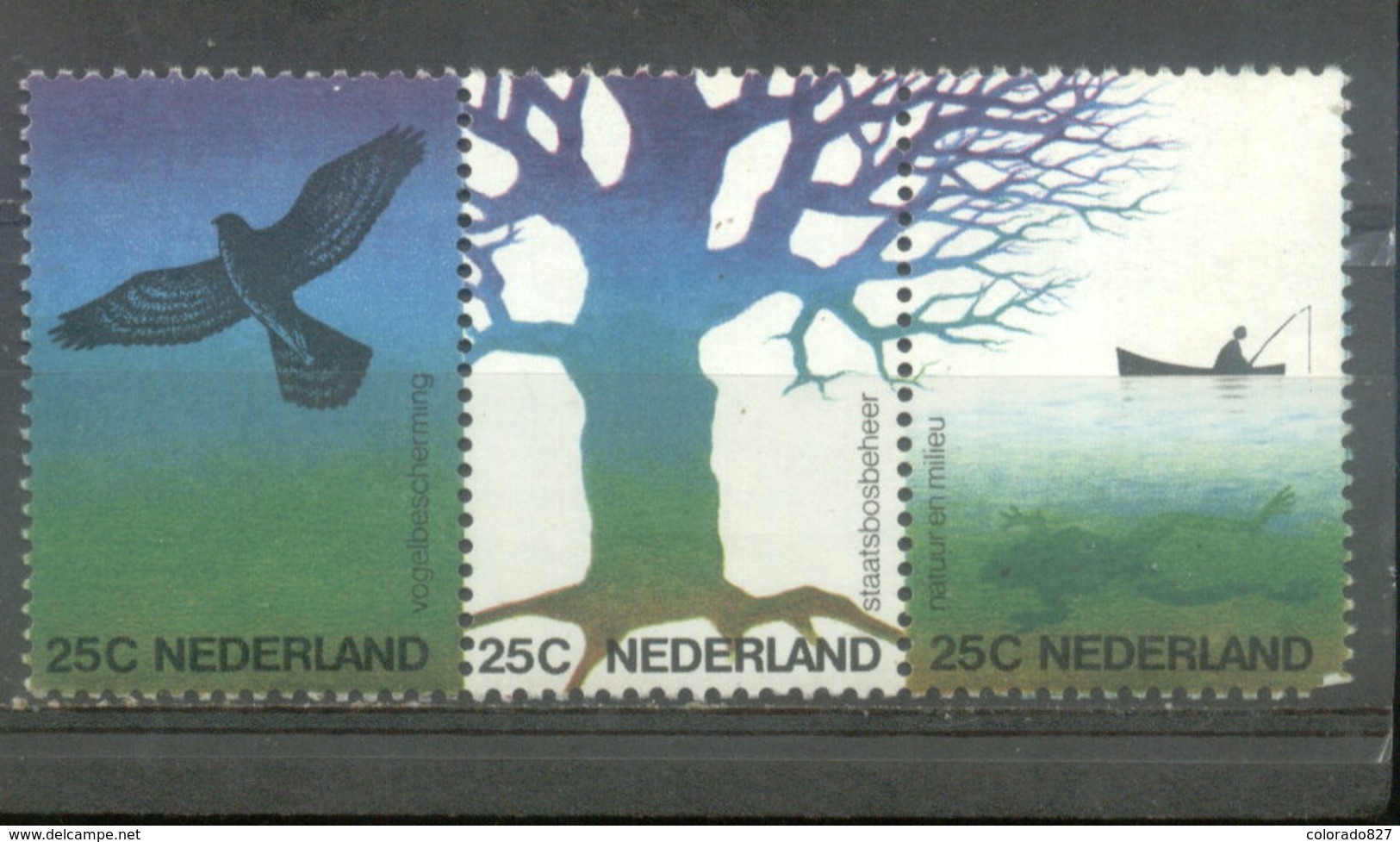 HOLANDA - NEDERLAND - YVERT 994/96 SE TENANT  (#1163) - Nuevos