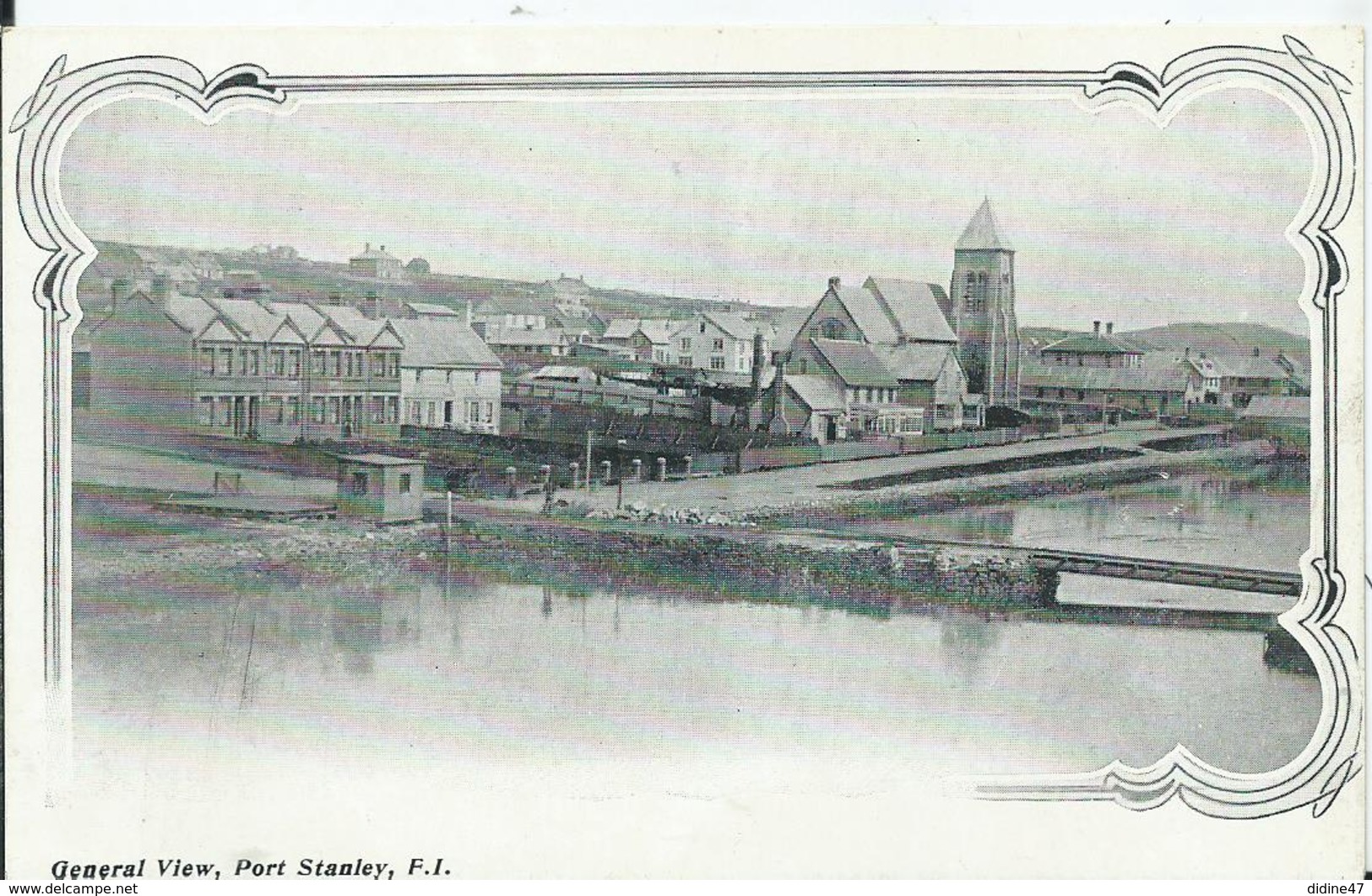 FALKLAND - General View PORT STANLEY - Falkland