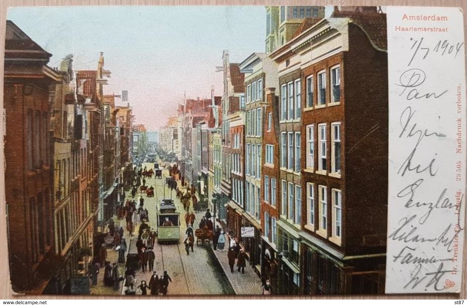 Nederland 1904 Amsterdam Haariemerstraat - Altri & Non Classificati