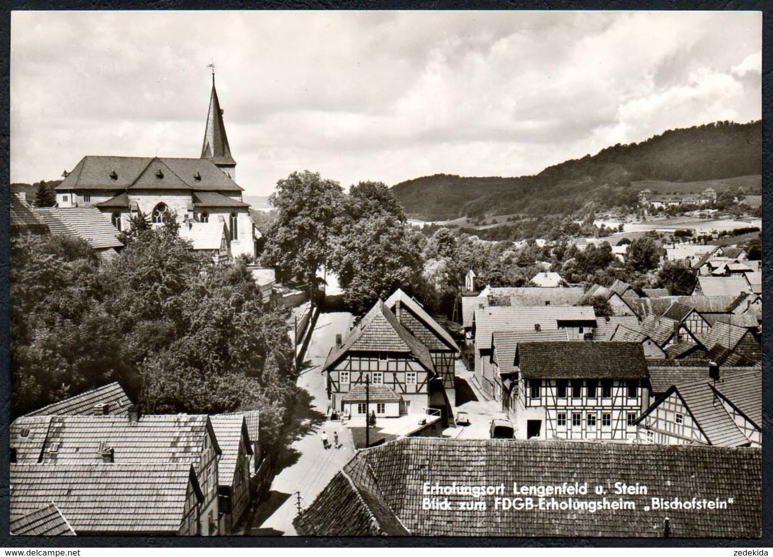 A3320 - Lengenfeld Und Stein - FDGB Erholungsheim Bischofstein - Schincke - Vogtland