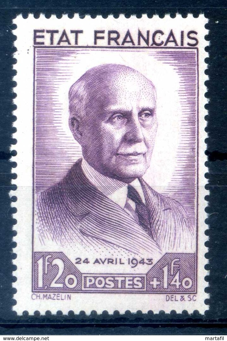 1943 FRANCIA N.576 MNH ** - Nuovi