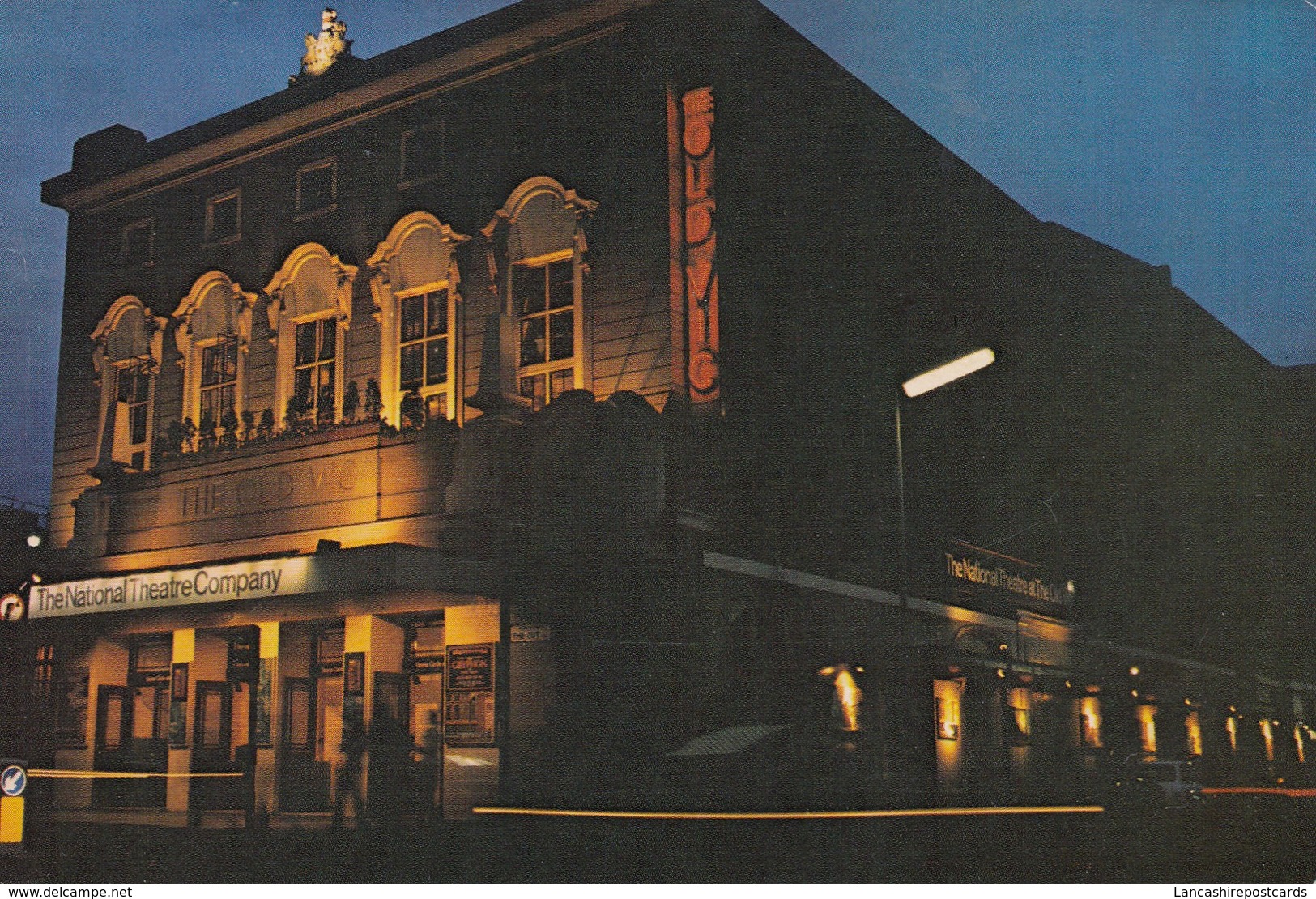 Postcard The Old Vic Theatre Lambeth London Home Of The National Theatre Company My Ref  B23572 - Theatre