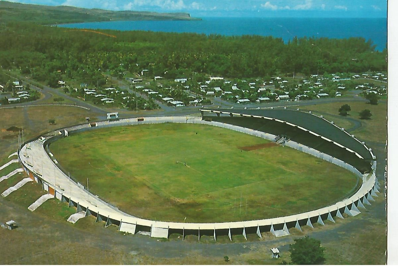 Ile De La Réunion St Paul Le Stade Vu D 'avion - Saint Paul