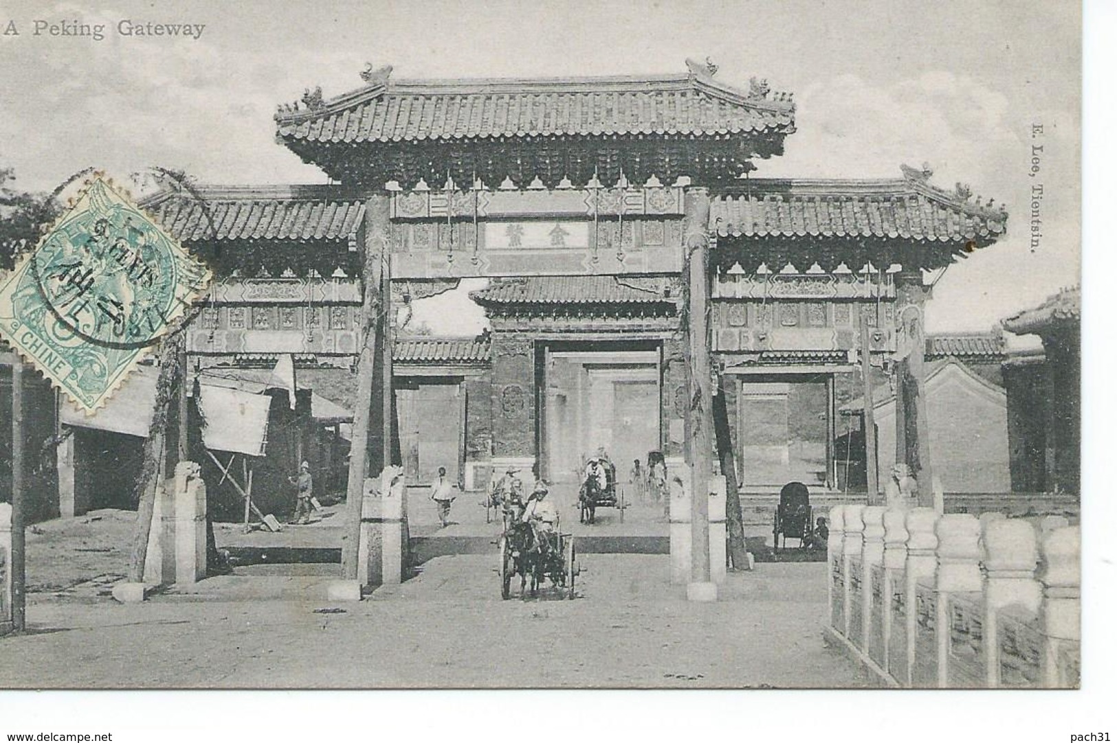 Carte Postale De Peking Gateway  Pour Toulouse - China