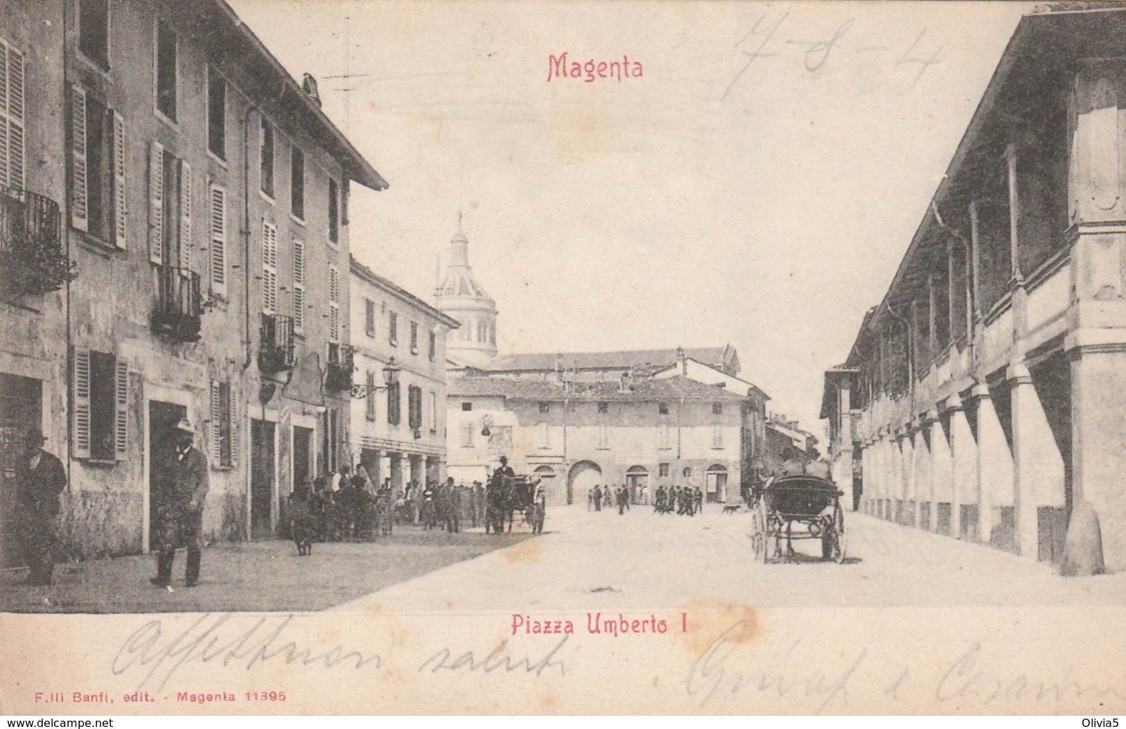 MAGENTA - PIAZZA UMBERTO I - Milano (Milan)