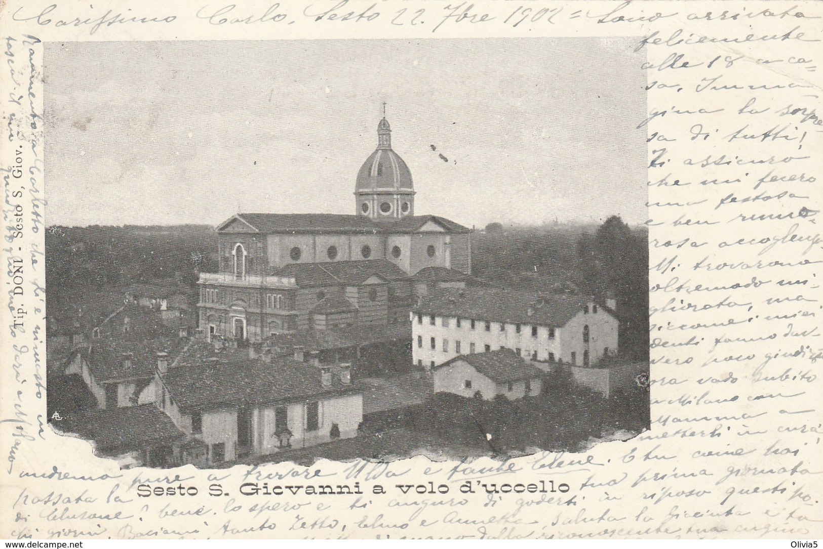 SESTO S. GIOVANNI A VOLO D'UCCELLO - Sesto San Giovanni