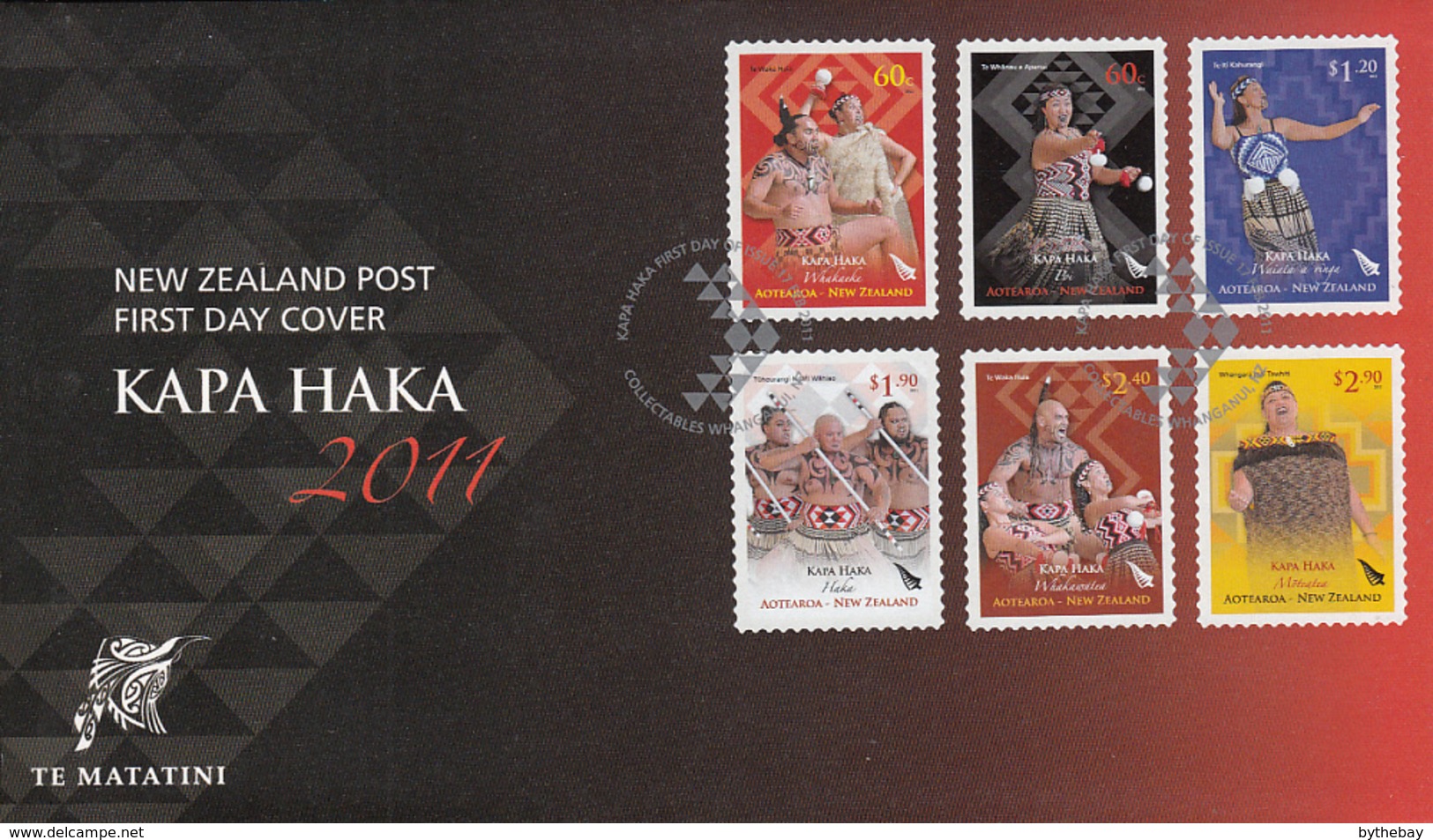 New Zealand 2011 FDC Kapa Haka Set Of 6 - FDC