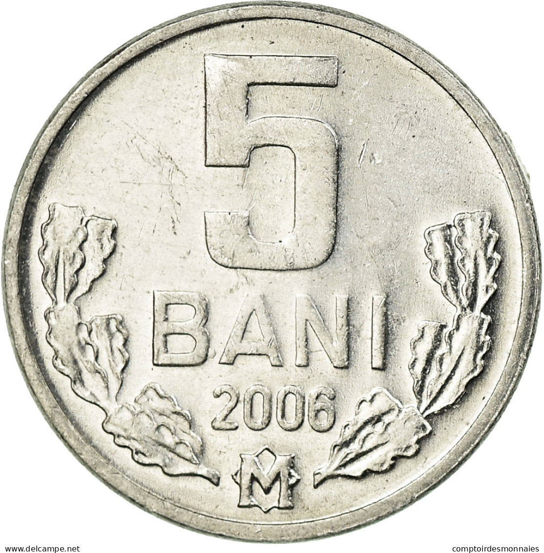 Monnaie, Moldova, 5 Bani, 2006, TTB, Aluminium, KM:2 - Moldawien (Moldau)