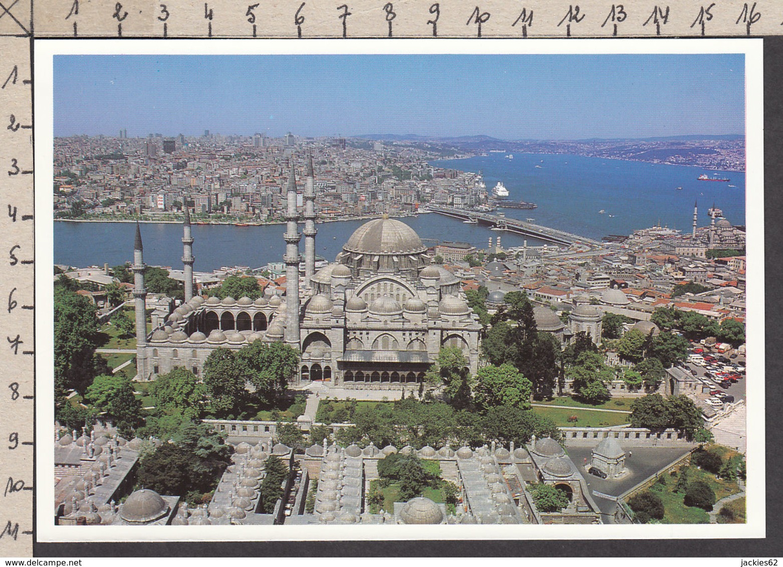 86385GF/ ISTANBUL, The Blue Mosque, Galata Bridge And Bosphorus - Turchia