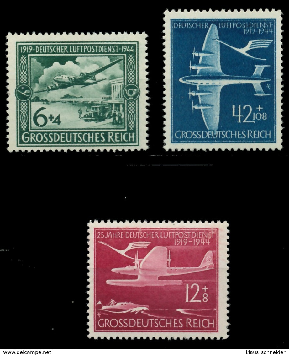 DEUTSCHES REICH 1944 Nr 866-868 Postfrisch X87C602 - Neufs