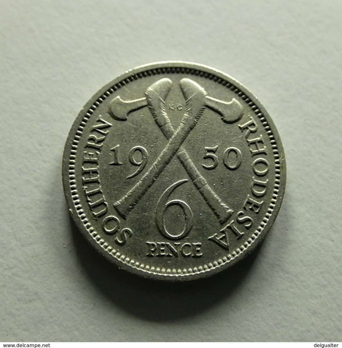 Southern Rhodesia 6 Pence 1950 - Rhodesien