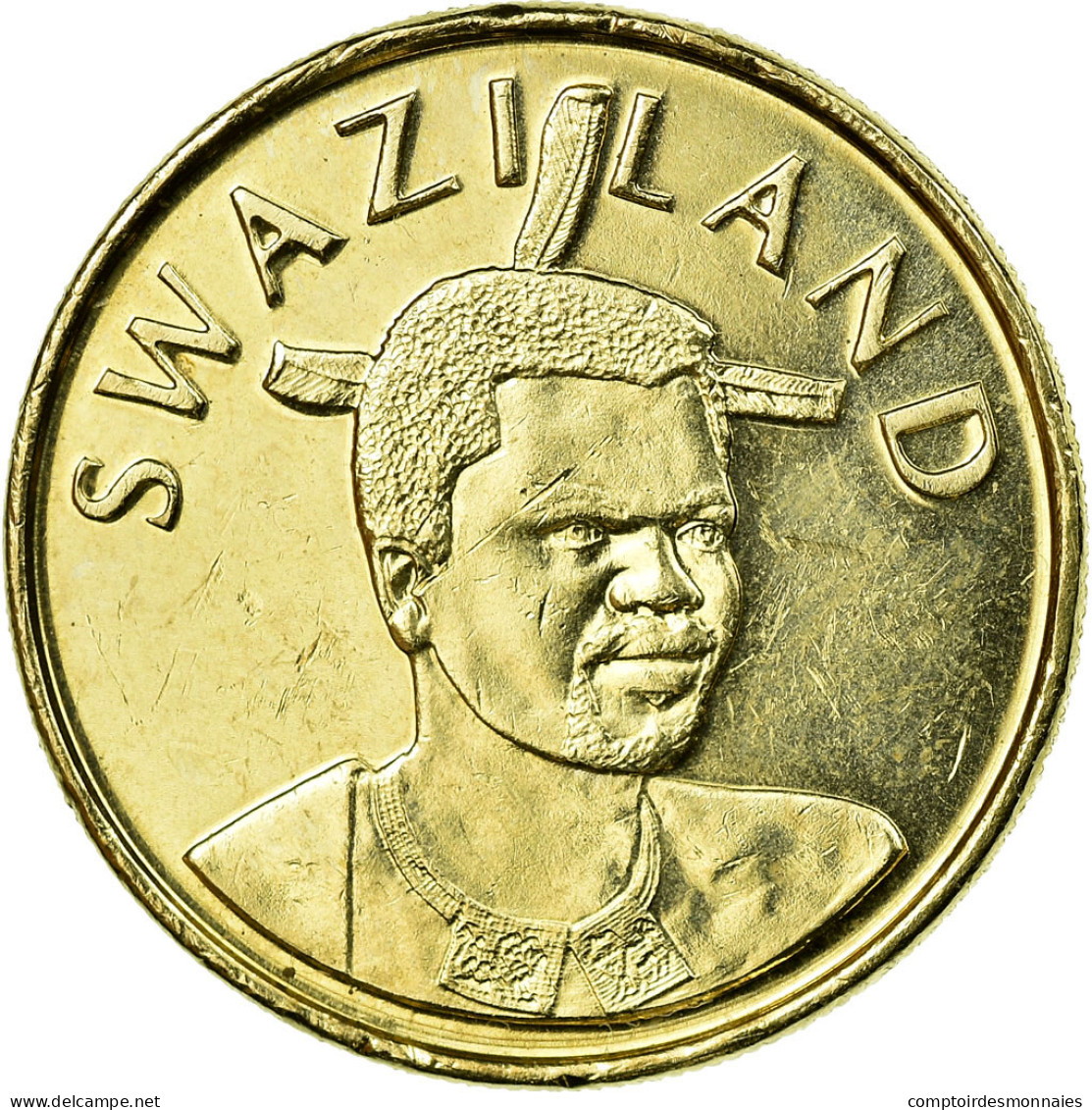 Monnaie, Swaziland, King Msawati III, Lilangeni, 2005, British Royal Mint, TTB - Swasiland