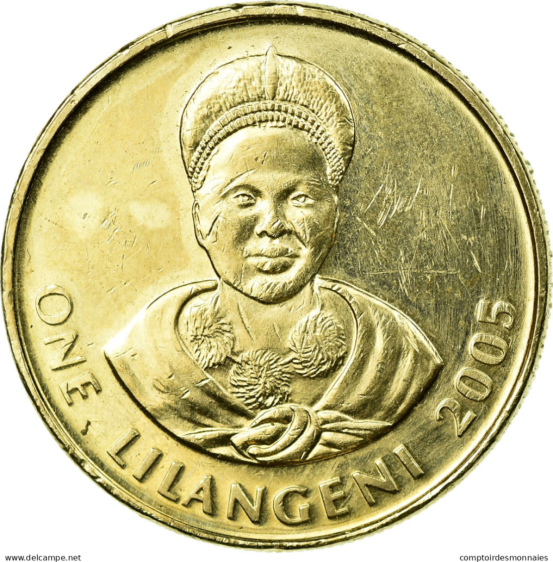 Monnaie, Swaziland, King Msawati III, Lilangeni, 2005, British Royal Mint, TTB - Swasiland