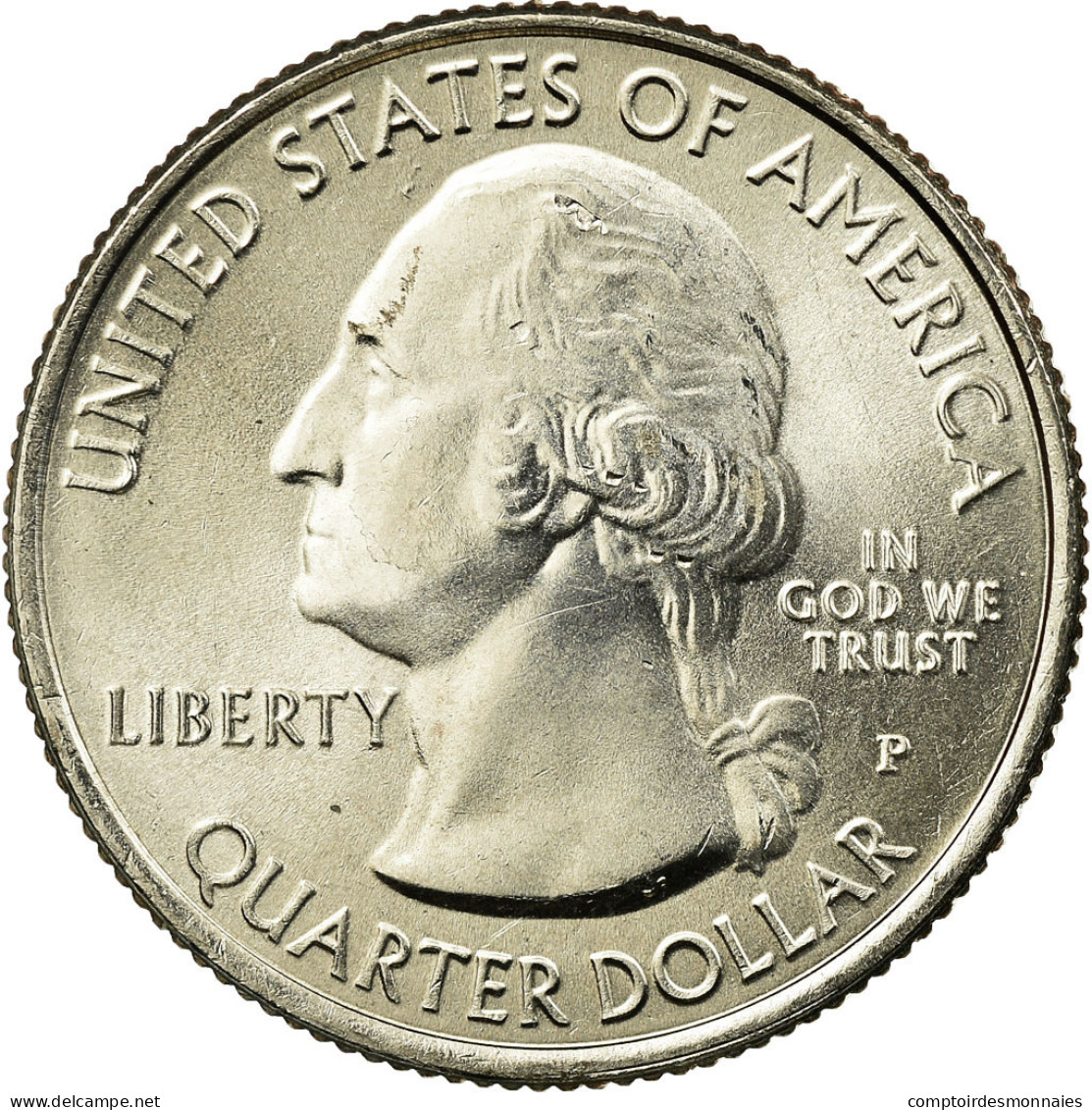 Monnaie, États-Unis, Quarter, 2011, U.S. Mint, Philadelphie, TTB, Copper-Nickel - 2010-...: National Parks