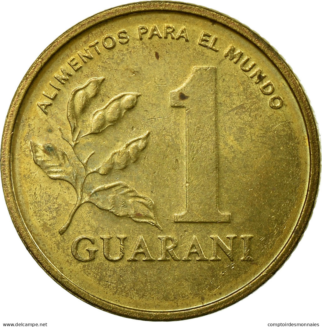 Monnaie, Paraguay, Guarani, 1993, TTB, Brass Plated Steel, KM:192 - Paraguay