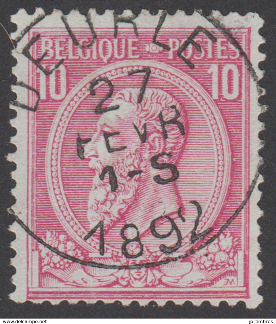 COB N° 46 - Oblitération "CONCOURS" ( DEURLE) - 1884-1891 Leopold II