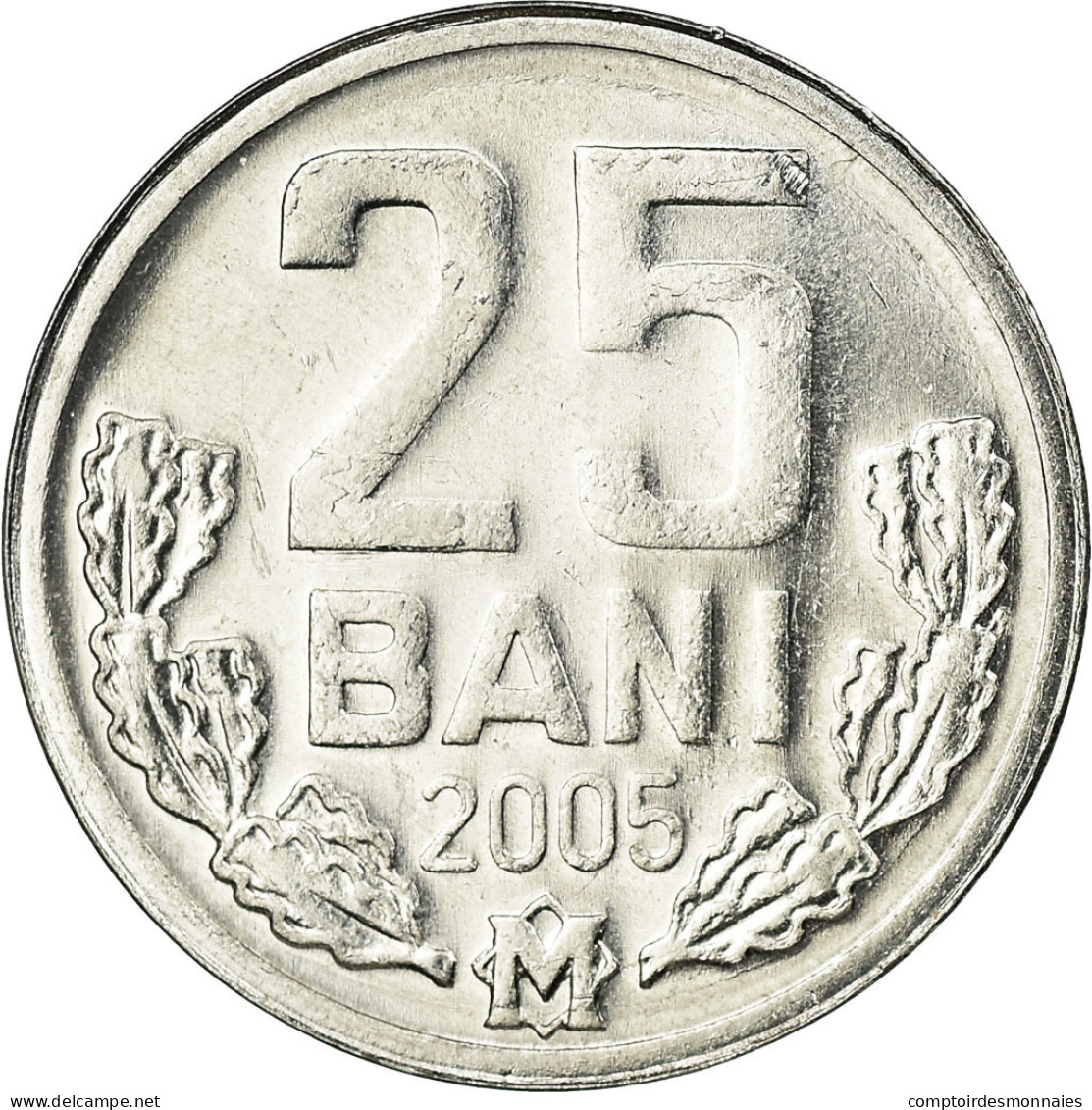 Monnaie, Moldova, 25 Bani, 2005, TTB, Aluminium, KM:3 - Moldova