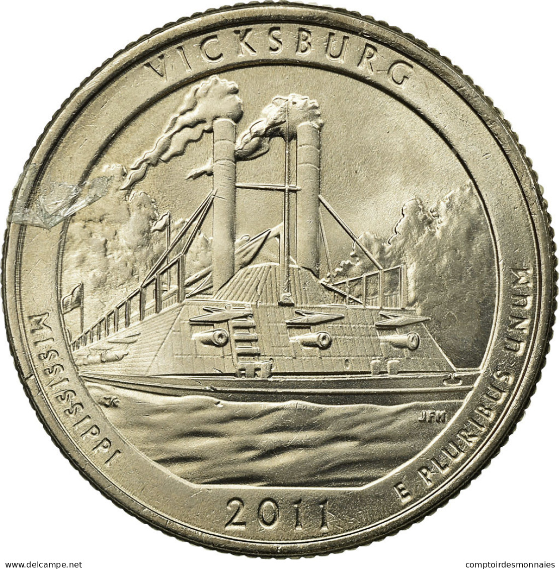 Monnaie, États-Unis, Quarter, 2011, U.S. Mint, Philadelphie, TTB, Copper-Nickel - 2010-...: National Parks