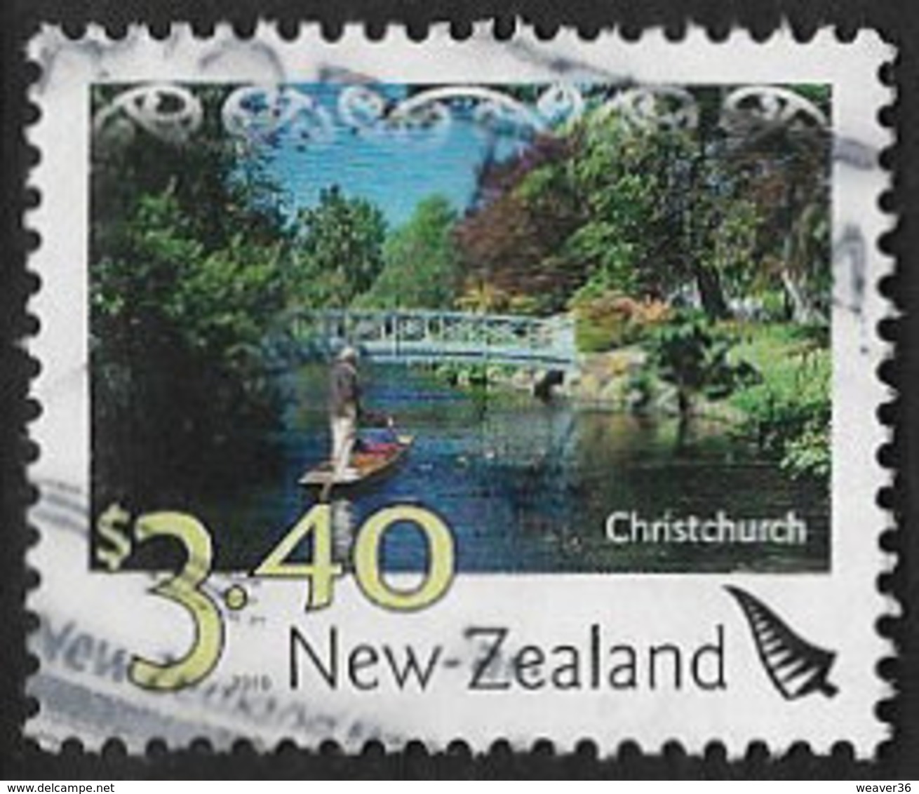 New Zealand 2010 Definitive $3.40 Good/fine Used [27/23914/ND] - Usati