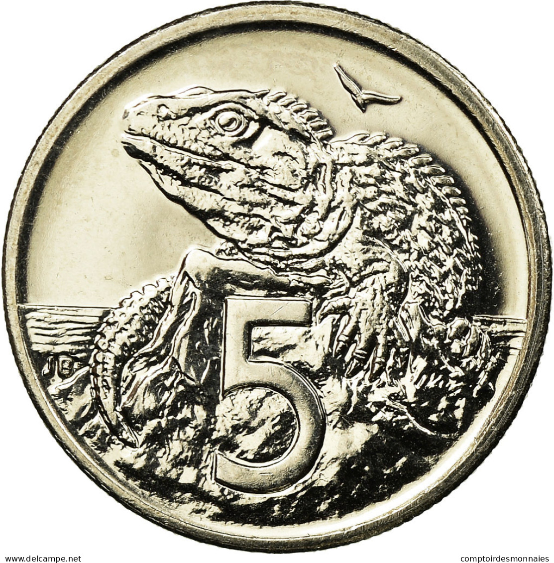 Monnaie, Nouvelle-Zélande, Elizabeth II, 5 Cents, 2000, SPL, Copper-nickel - Nouvelle-Zélande