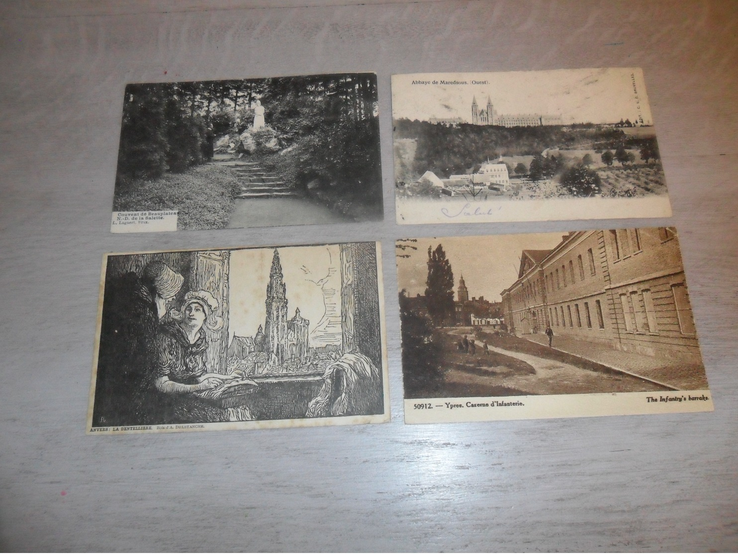 Grand lot de 100 cartes postales de Belgique        Groot lot van 100 postkaarten van België