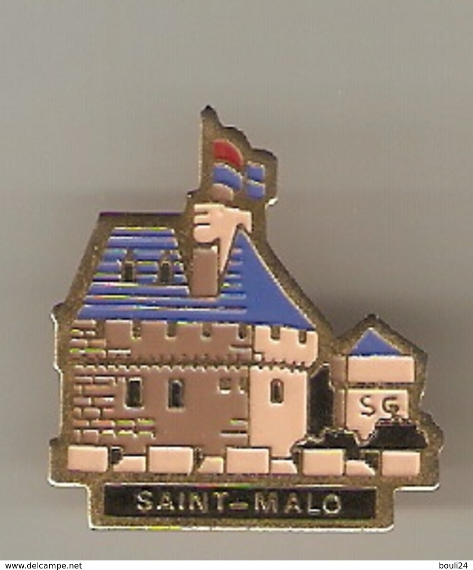 PIN'S THEME  VILLE DE SAINT MALO EN ILLE ET VILAINE - Ciudades