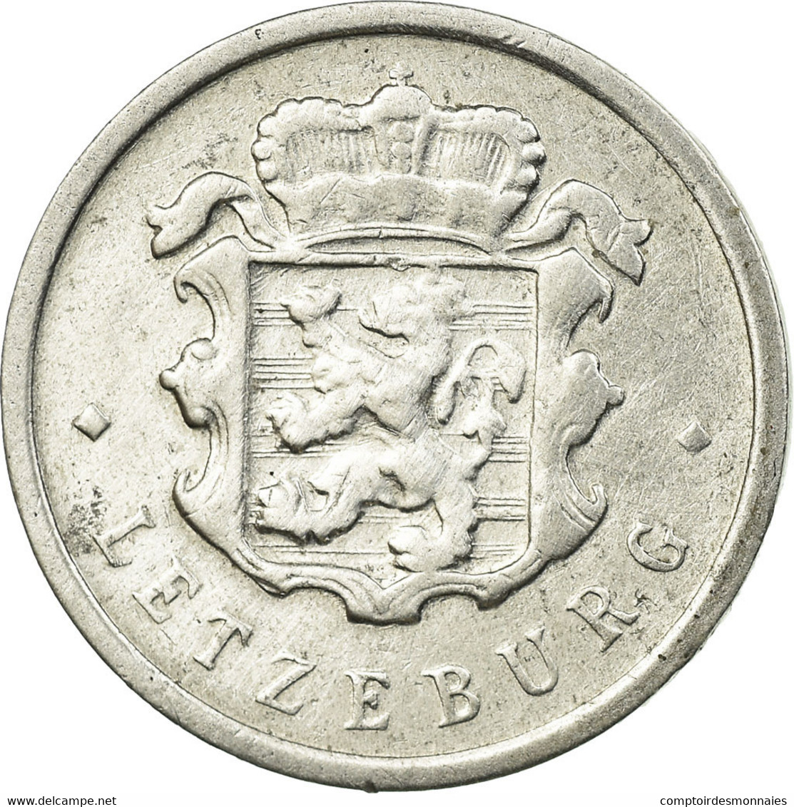 Monnaie, Luxembourg, 25 Centimes, 1954, TTB, Aluminium, KM:45a.1 - Luxembourg