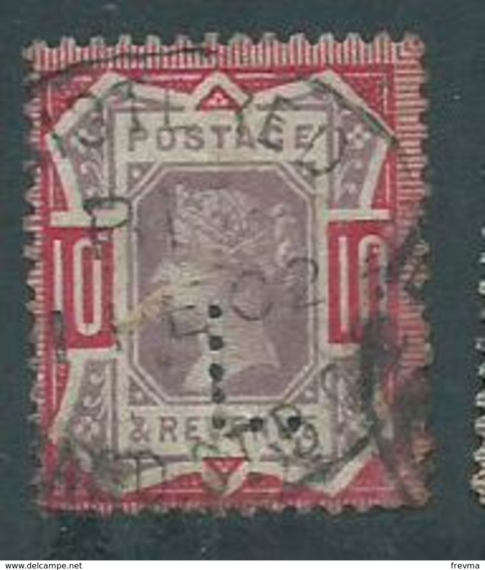 Grande Bretagne Victoria 1890 Perforé L - Gebraucht