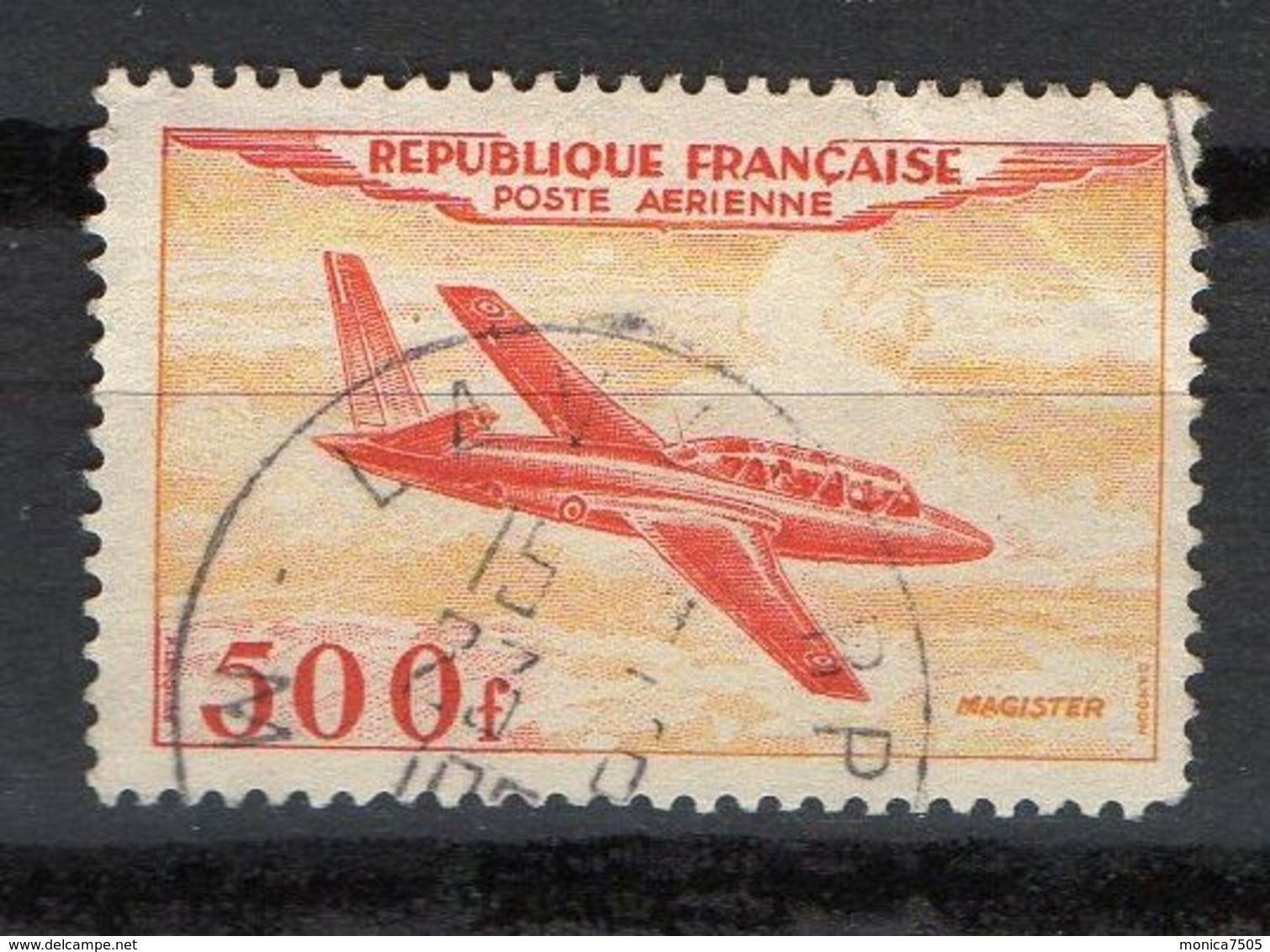 FRANCE ( AERIEN ) : Y&T  N°  32   TIMBRE  BIEN  OBLITERE . - 1927-1959 Oblitérés