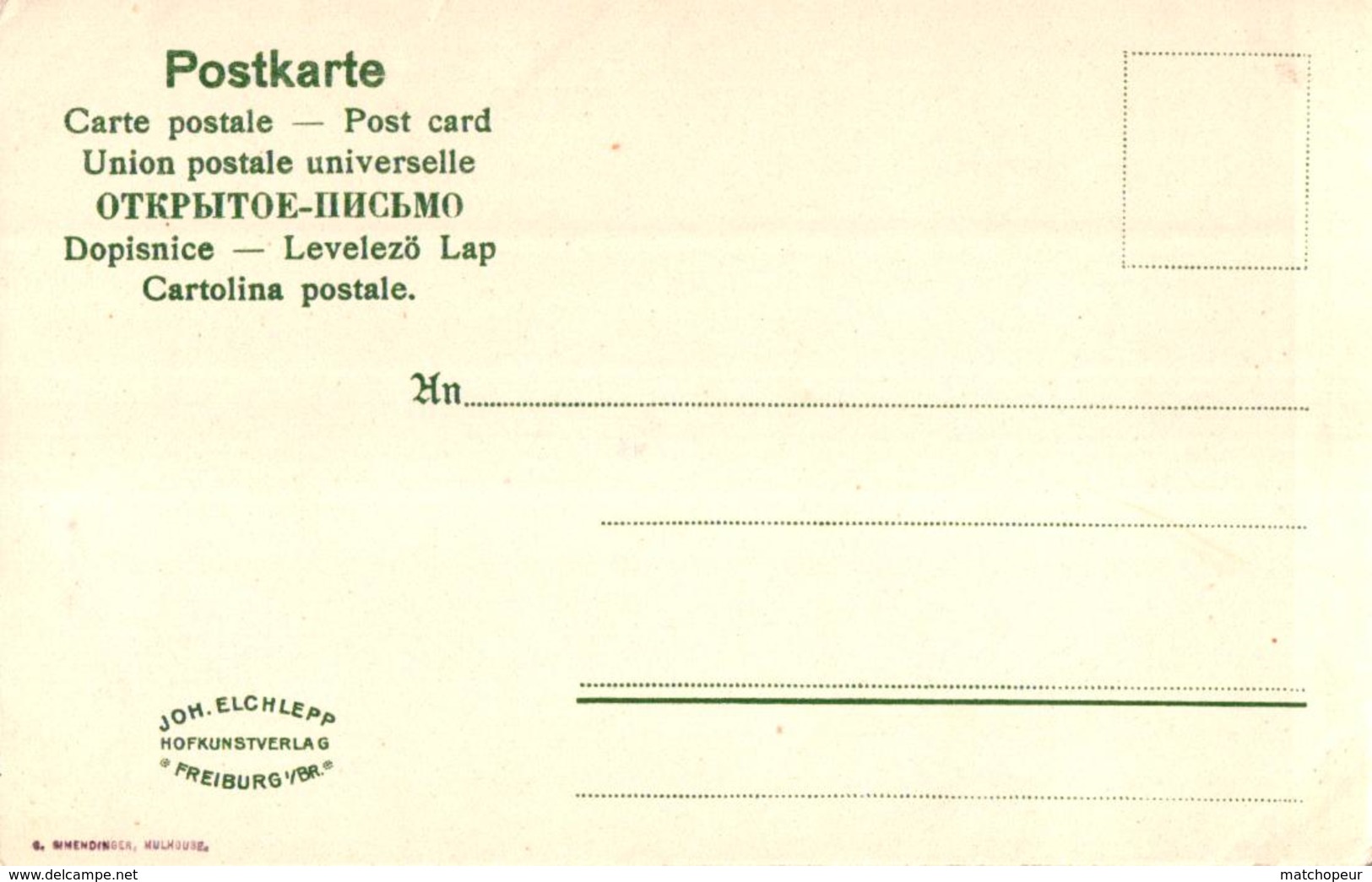 CPA ILLUSTRATEUR - HOLLAND - SINGEN - Non Classés