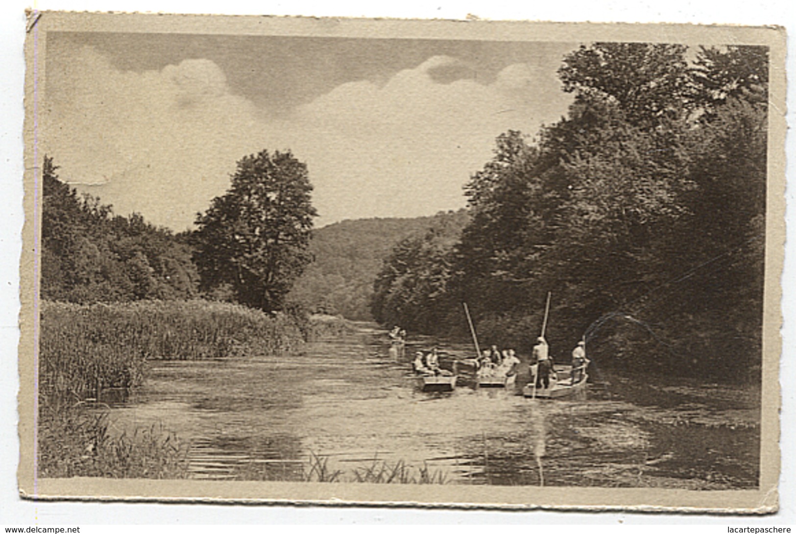 X121178 BELGIQUE LUXEMBOURG VIRTON CHINY LACUISINE DESCENTE EN BARQUETTE LES ILOTS - Virton