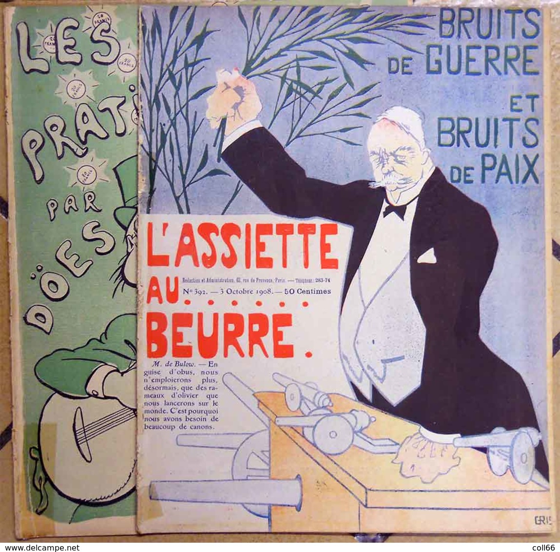 Lot 7 Revues Assiette Au Beurre 8 Numéros Dont Les Pompes Funèbres Nombreux Illustrateurs état Moyen à Assez Bon - 1900 - 1949