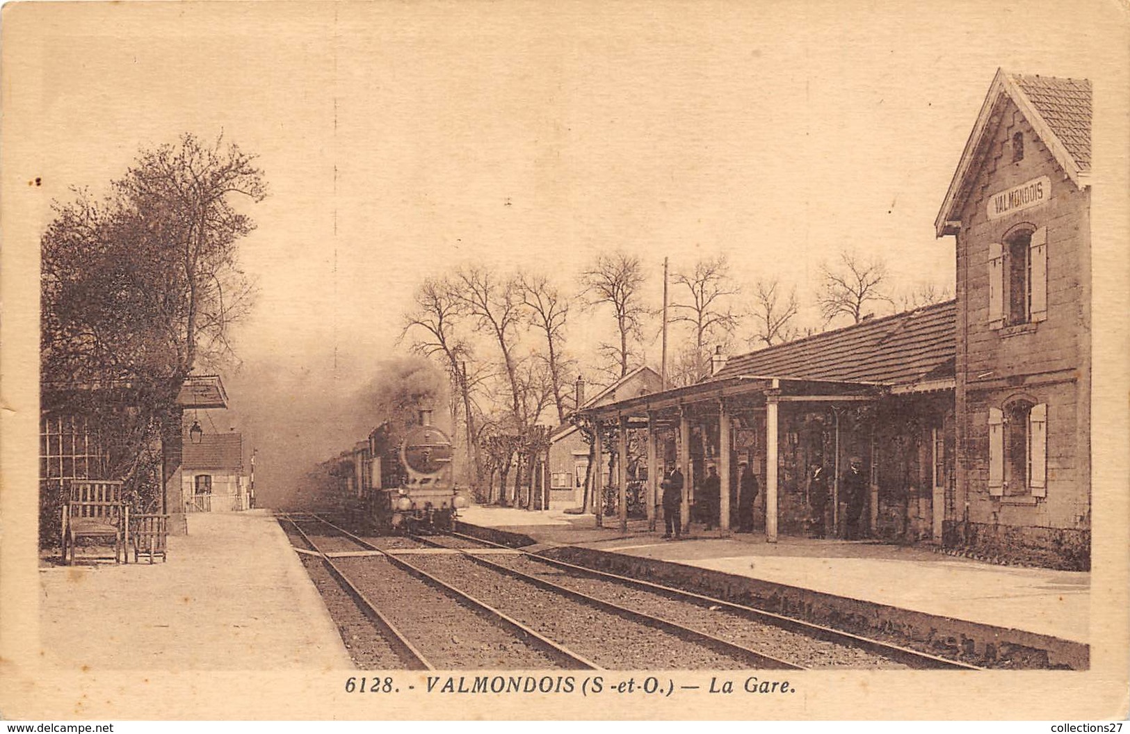 95-VALMONDOIS- LA GARE - Valmondois