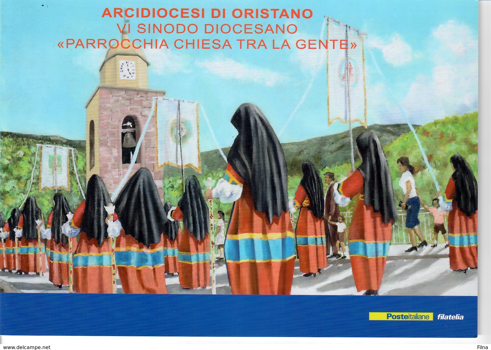 ITALIA 2015 - FOLDER ARCIDIOCESI DI ORISTANO - SENZA SPESE POSTALI - Pochettes