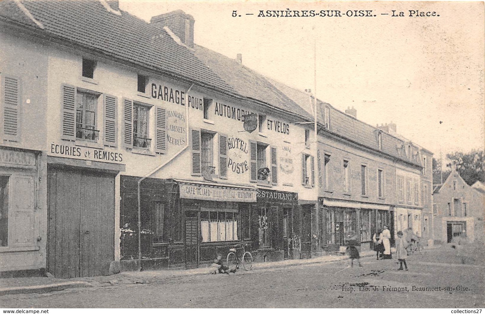 95-ASNIERES-SUR-OISE- LA PLACE - Asnières-sur-Oise