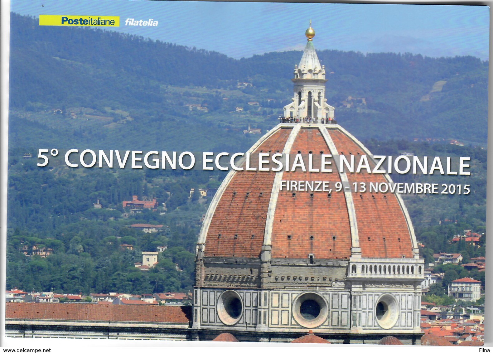 ITALIA 2015 - FOLDER 5° CONVEGNO ECCLESIALE NAZIONALE - SENZA SPESE POSTALI - Folder