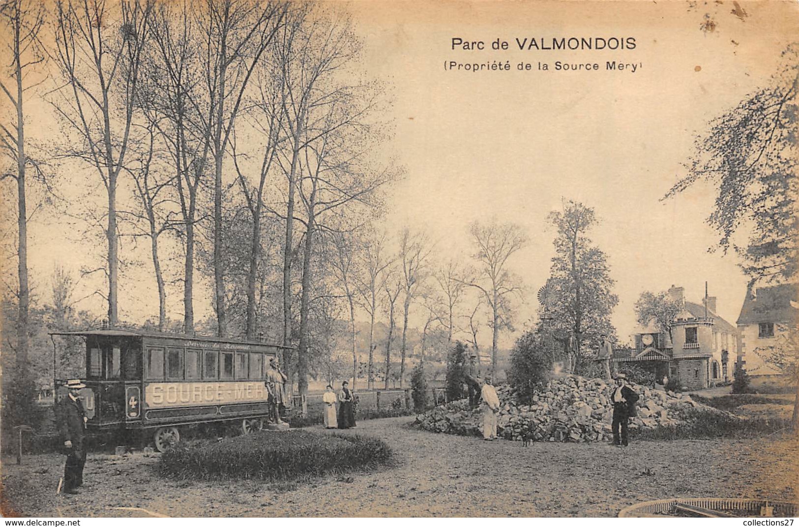 95-VALMONDOIS- PARC DE VALMONDOIS- PROPRIETE DE LA SOURCE MERY - Valmondois