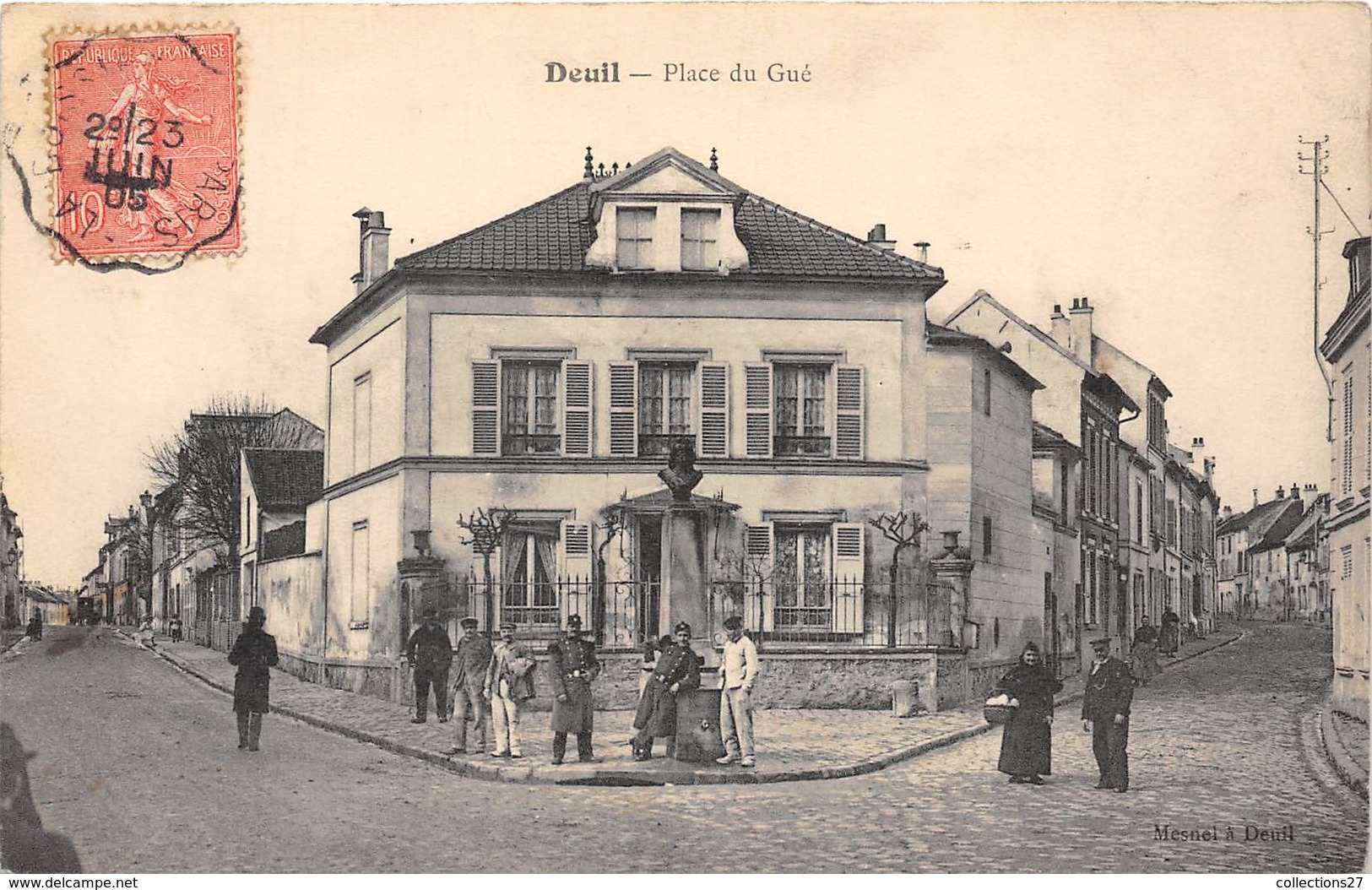 95-DEUIL- PLACE DE GUE - Deuil La Barre