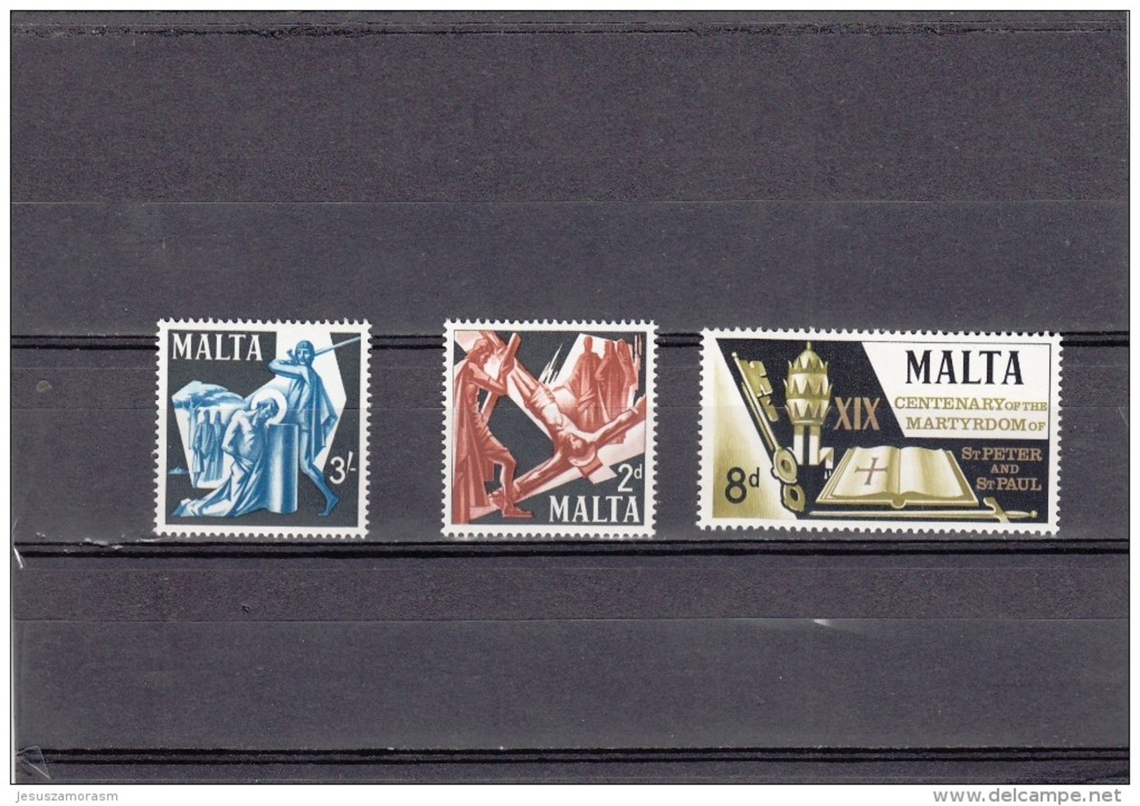 Malta Nº 355 Al 357 - Malta