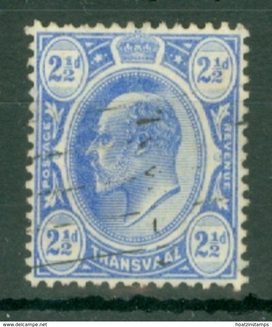 Transvaal: 1905/09   Edward    SG276    2½d     Used - Transvaal (1870-1909)
