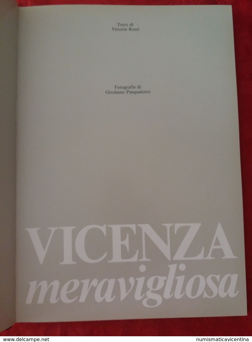 Vicenza Meravigliosa Libro Fotografico Ville Vicentine Architettura Architecture - Photo