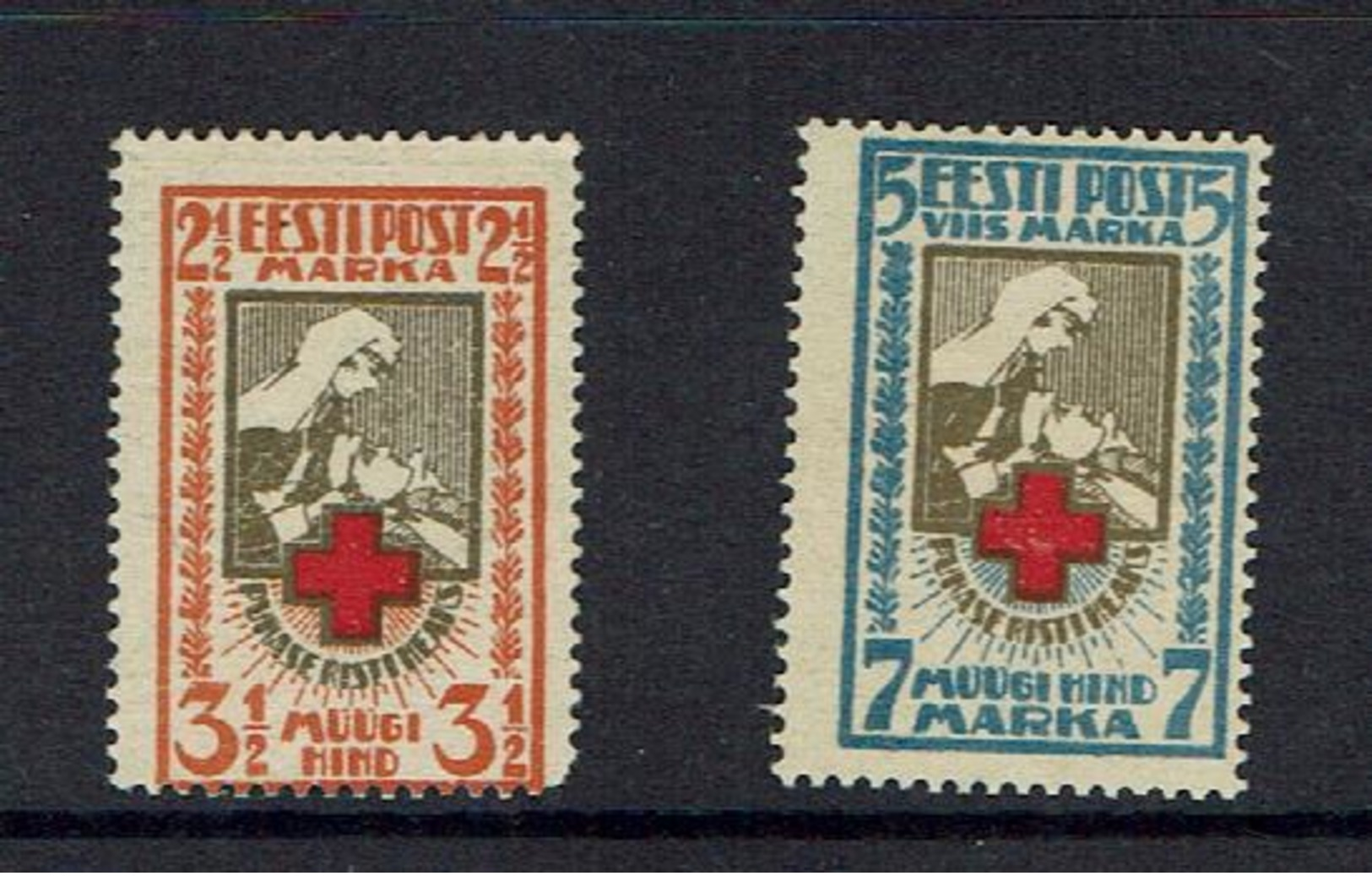 ESTONIA...early Semi-postal...1922 - Estonia