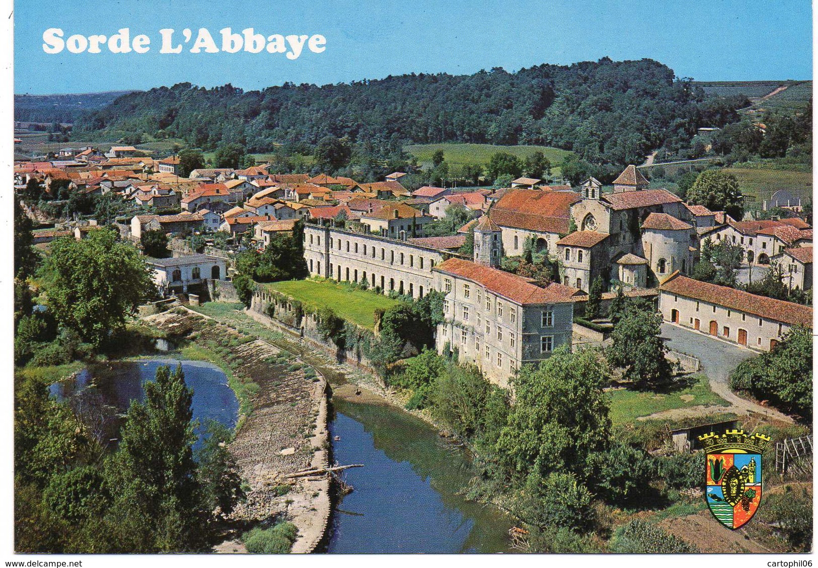 - CPM SORDE-L'ABBAYE (40) - Vue Panoramique Aérienne - Editions CIM 4070 - - Sonstige & Ohne Zuordnung