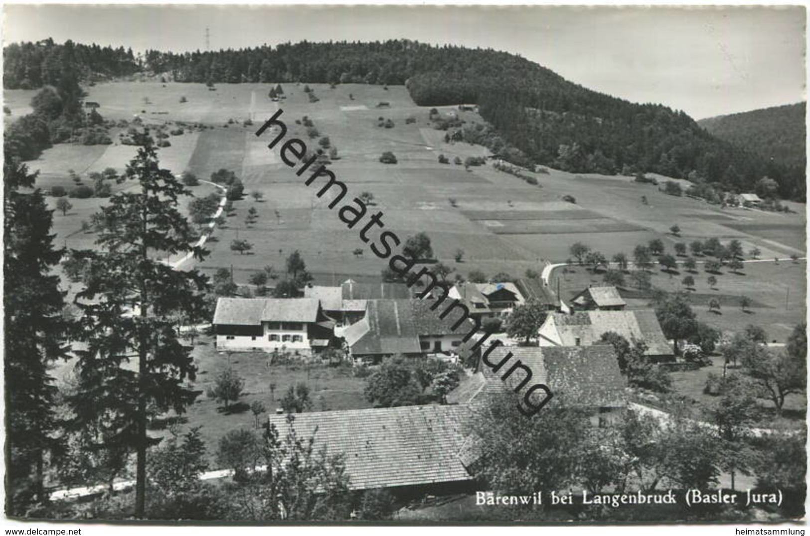 Bärenwil Bei Langenbruck - Foto-AK - Verlag Hugo Kopp Zürich Gel. 1967 - Langenbruck